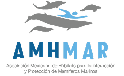 AMHMAR Asociación Mexicana de Habitats para la interaccion y proteccion de mamiferos marinos logo