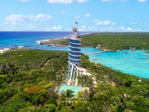 Parque tematico de Xel Ha en Riviera Maya