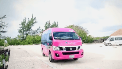 Delphinus Xel-Ha nado con delfines transporte
