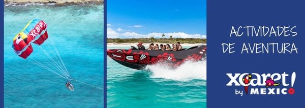 Delphinus Xcaret actividades extra aventura