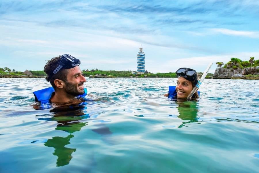 lighthouse water park xel ha mexico