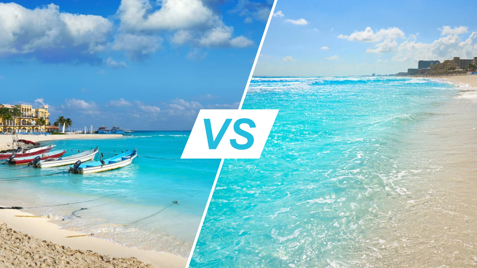 ¿Playas de Cancún o Playa del Carmen? La comparativa definitiva