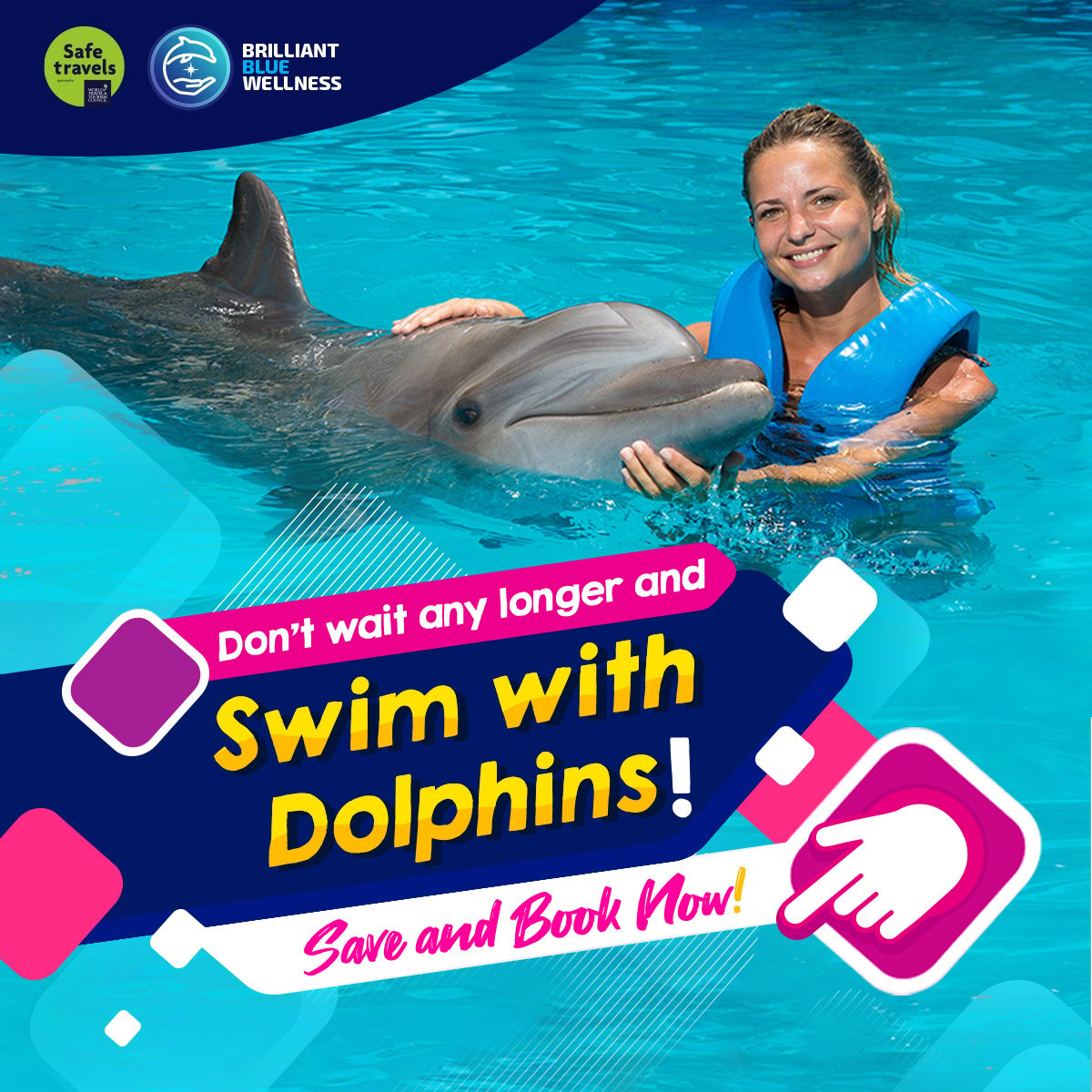 Swim with dolphins cancun and riviera maya