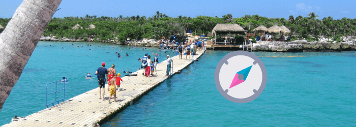 Delphinus how to get to Xel-Ha