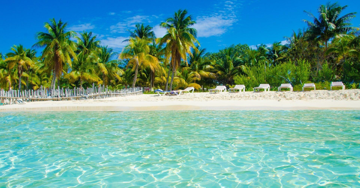 Beach vacation background